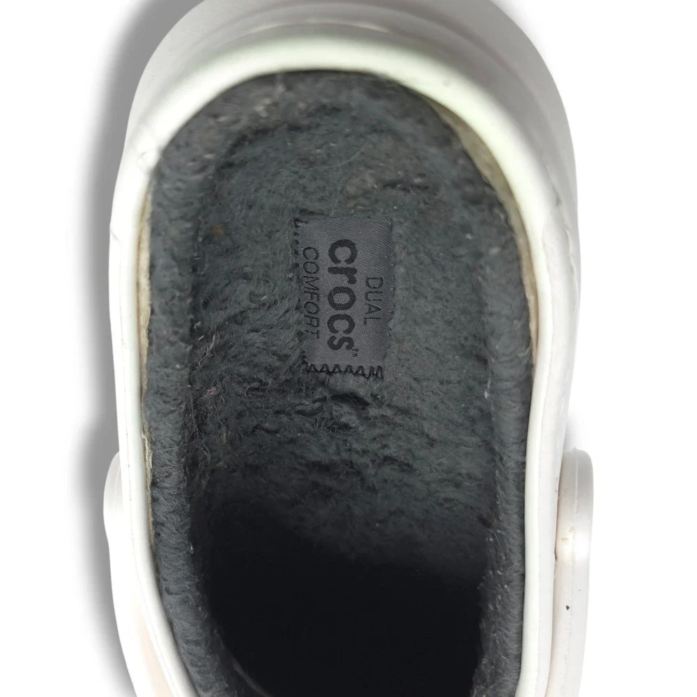 CROCS white heel incredibly